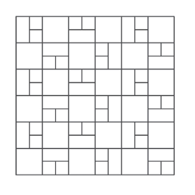 4 Sizes Laying Pattern creating creative paving patterns