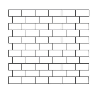 Off-Centre Stretcher Bond