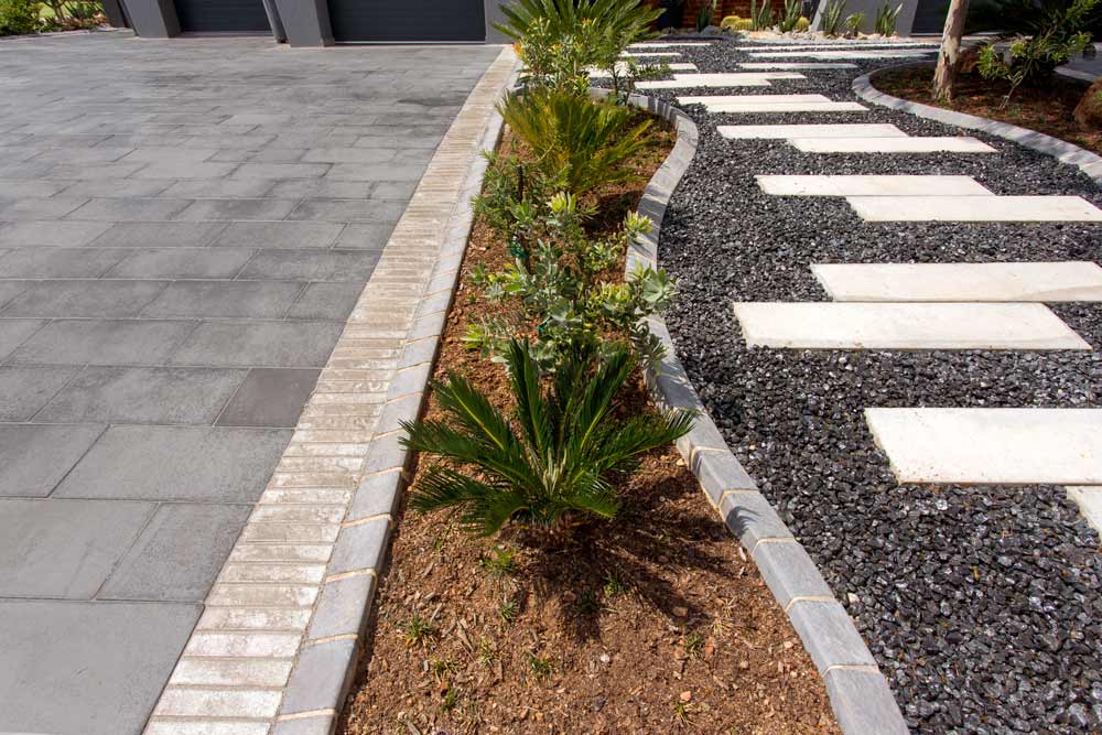 Driveway and pathway edging ideas