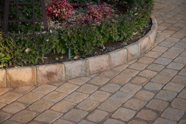 Smartstone DIY firepit used for landscape