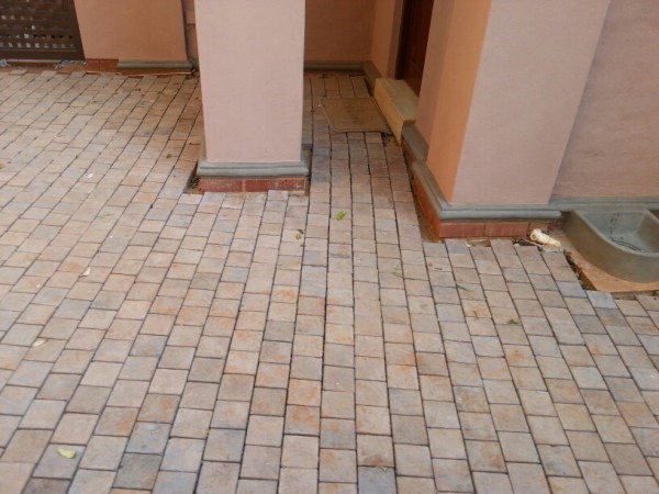 Paving failure due to a lack of attention to detail for an accurate and aesthetic appeal