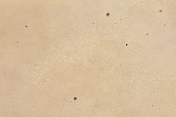 Small holes on paving after installation