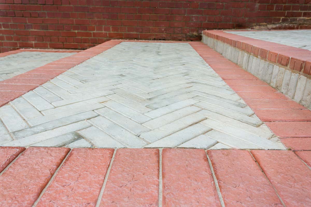 Paduan Tile used on a staircase